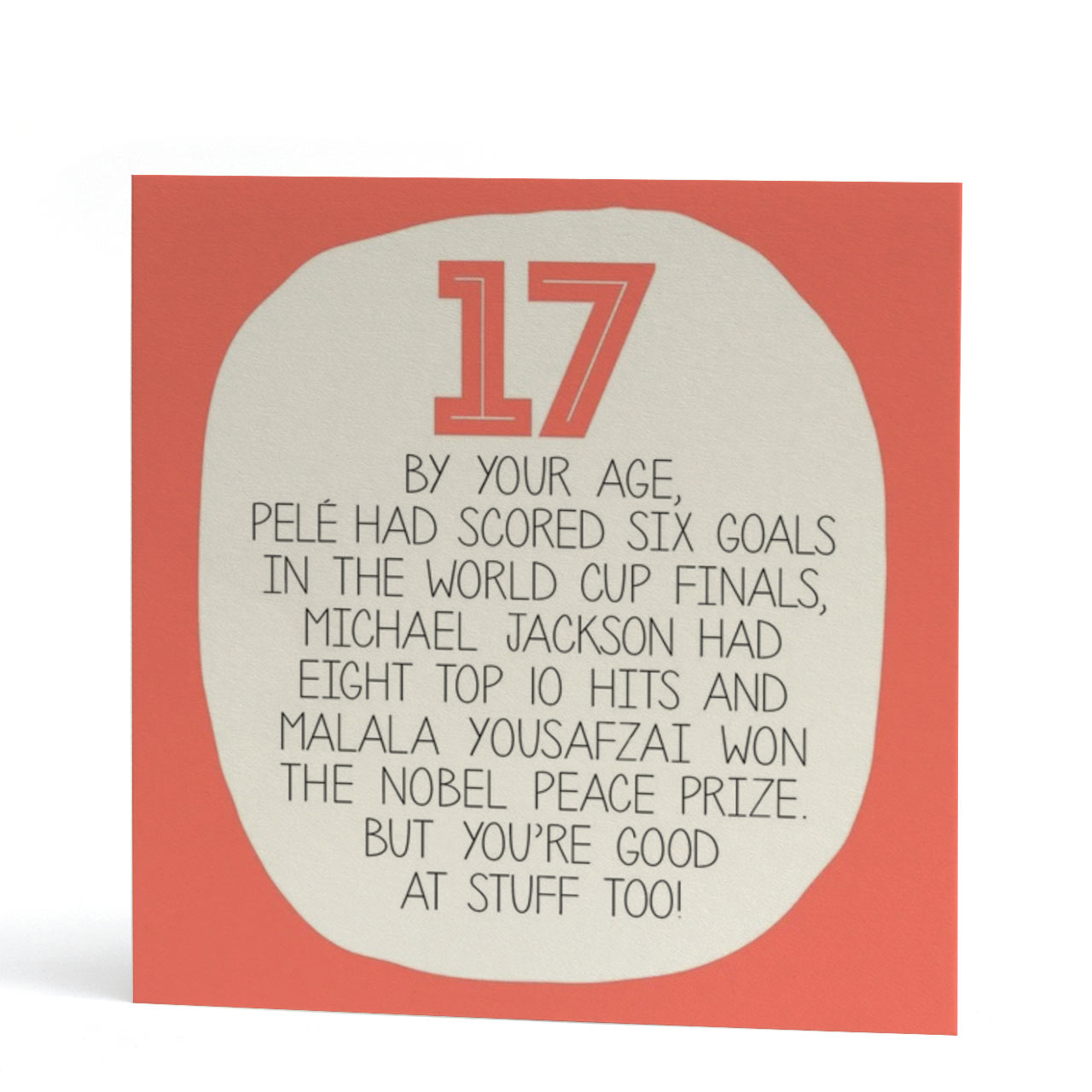 Age 17 Achievements Birthday Card