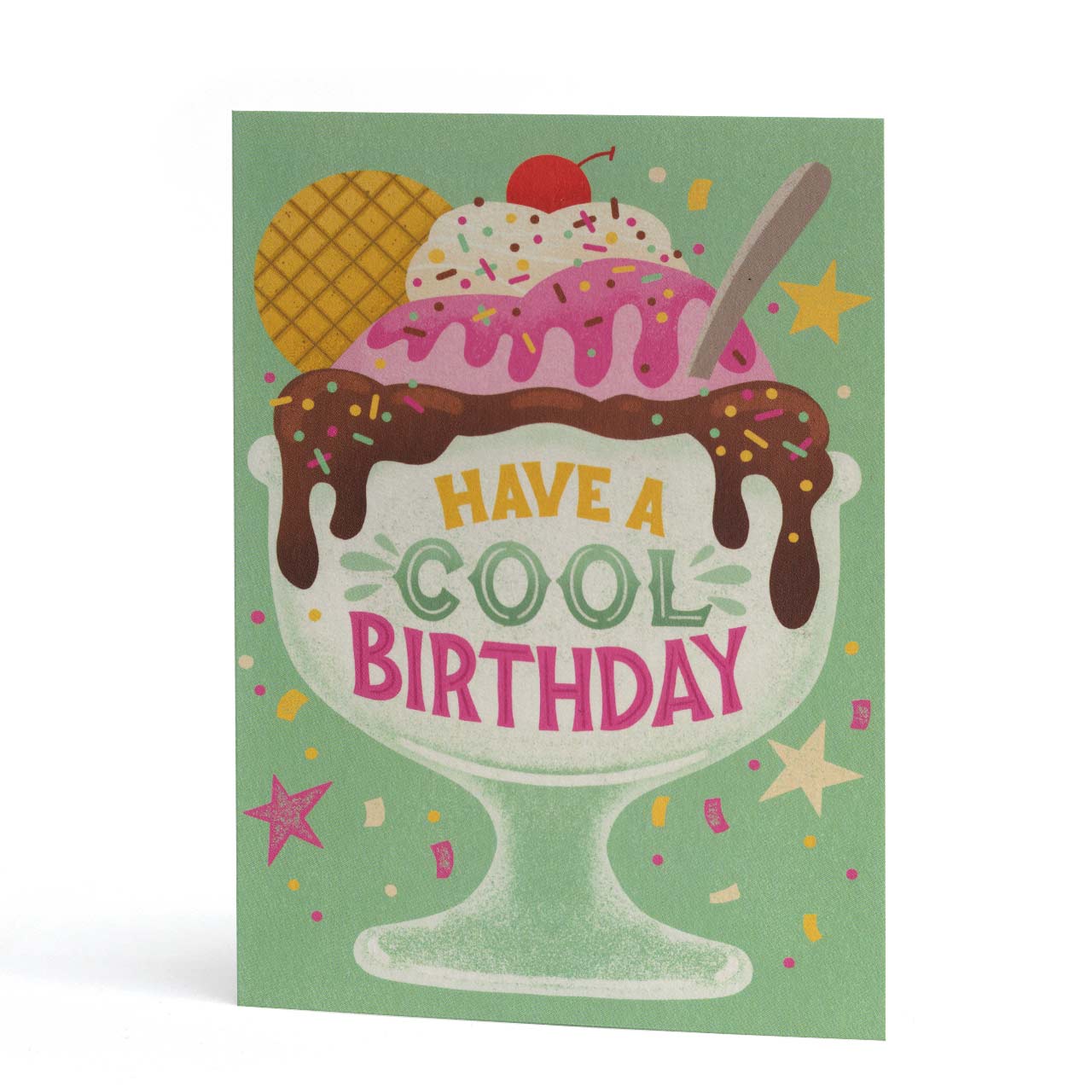 Ice Cream Have A Cool Birthday Card