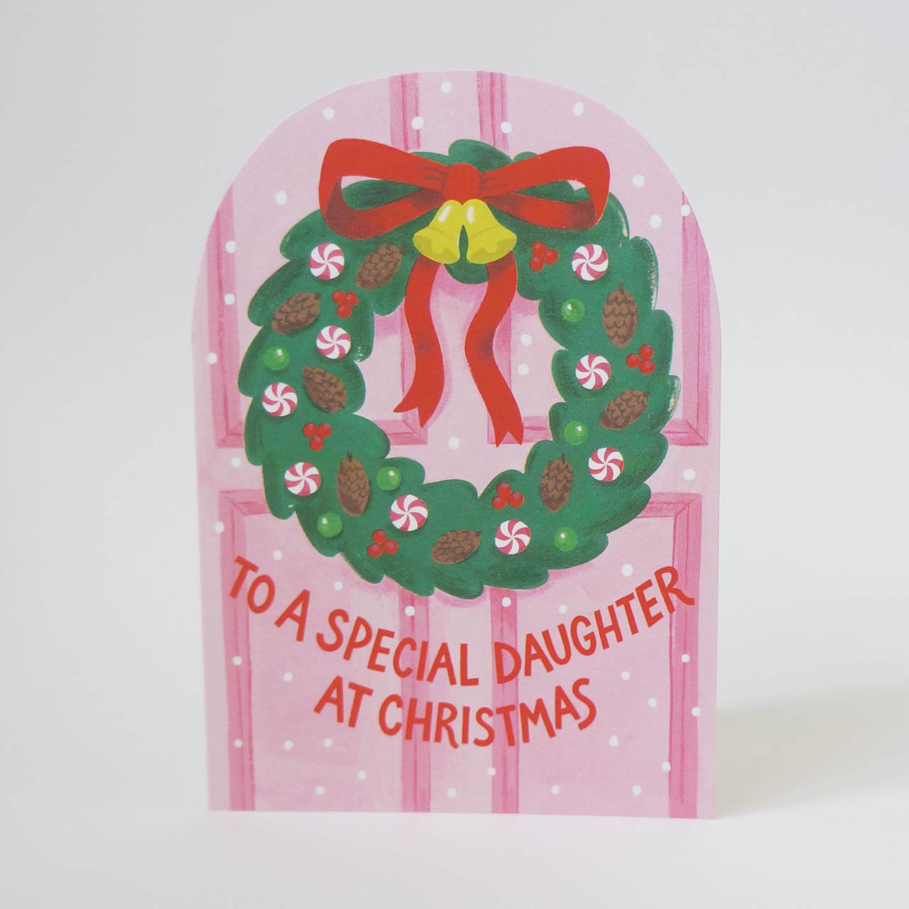 Special Daughter at Christmas Curve Top Card
