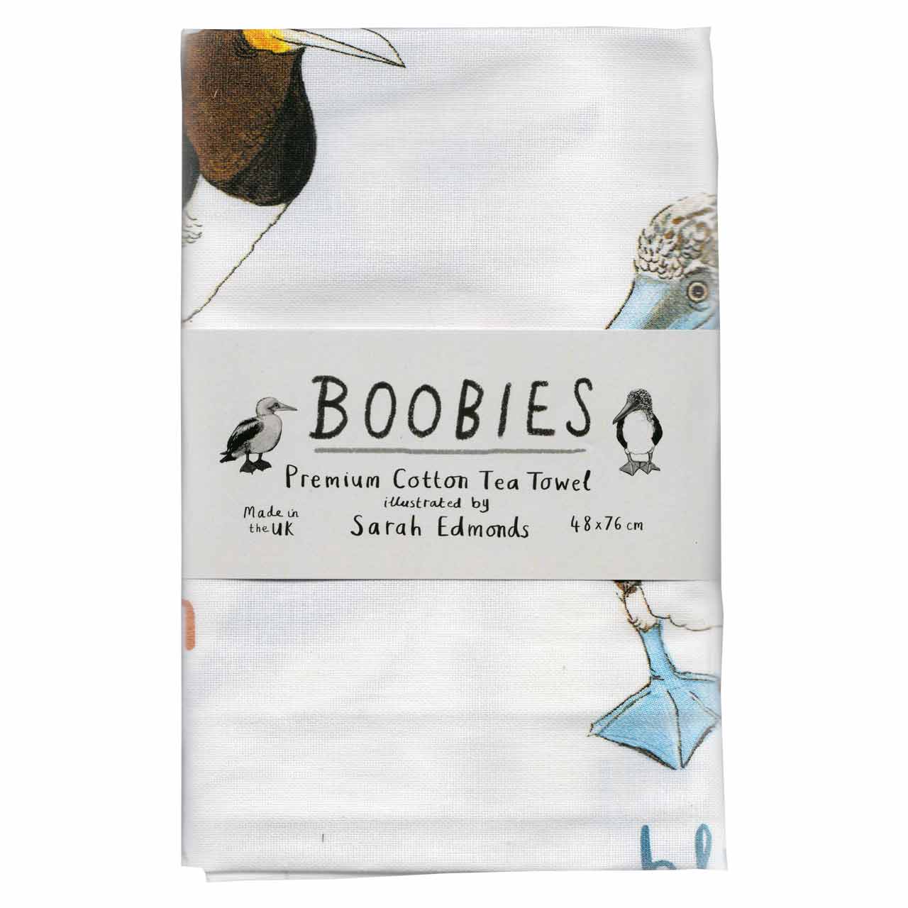 Boobies Premium Cotton Tea Towel