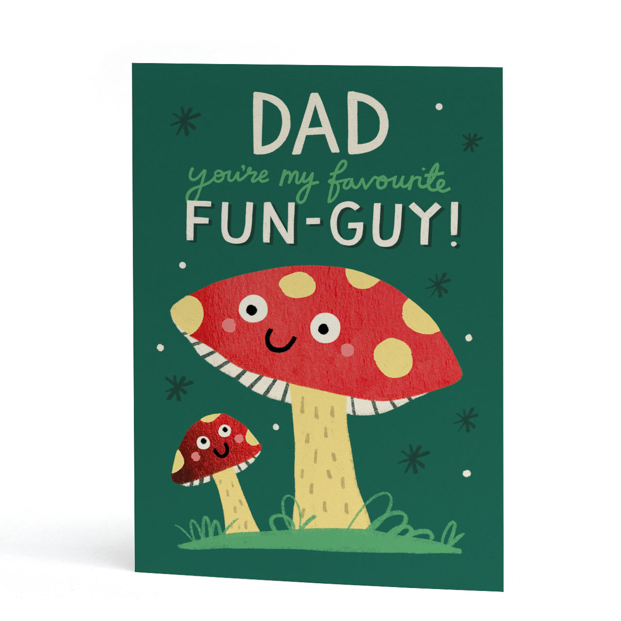 Fun-Guy Dad Red Foil Card