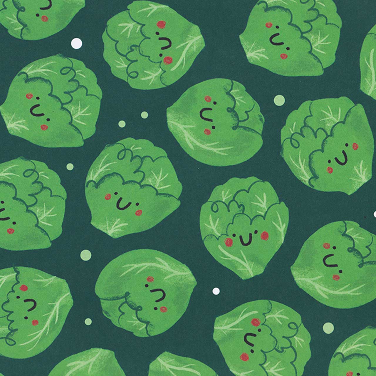 Sprout Wrapping Paper Folded Single Sheet