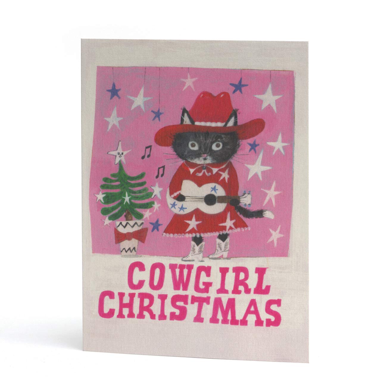 Cowgirl Christmas Card