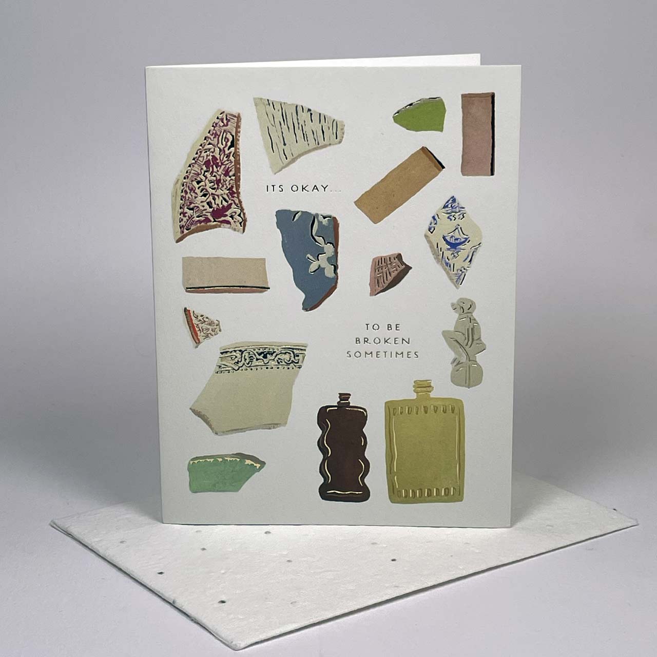 Broken Sometimes Card - SAMPLES SALE