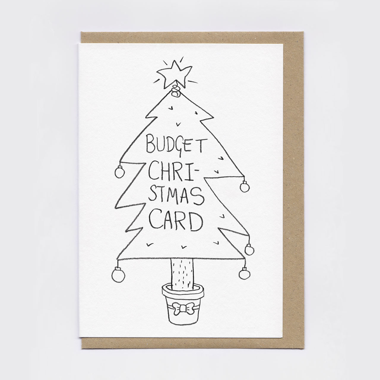Budget Christmas Card