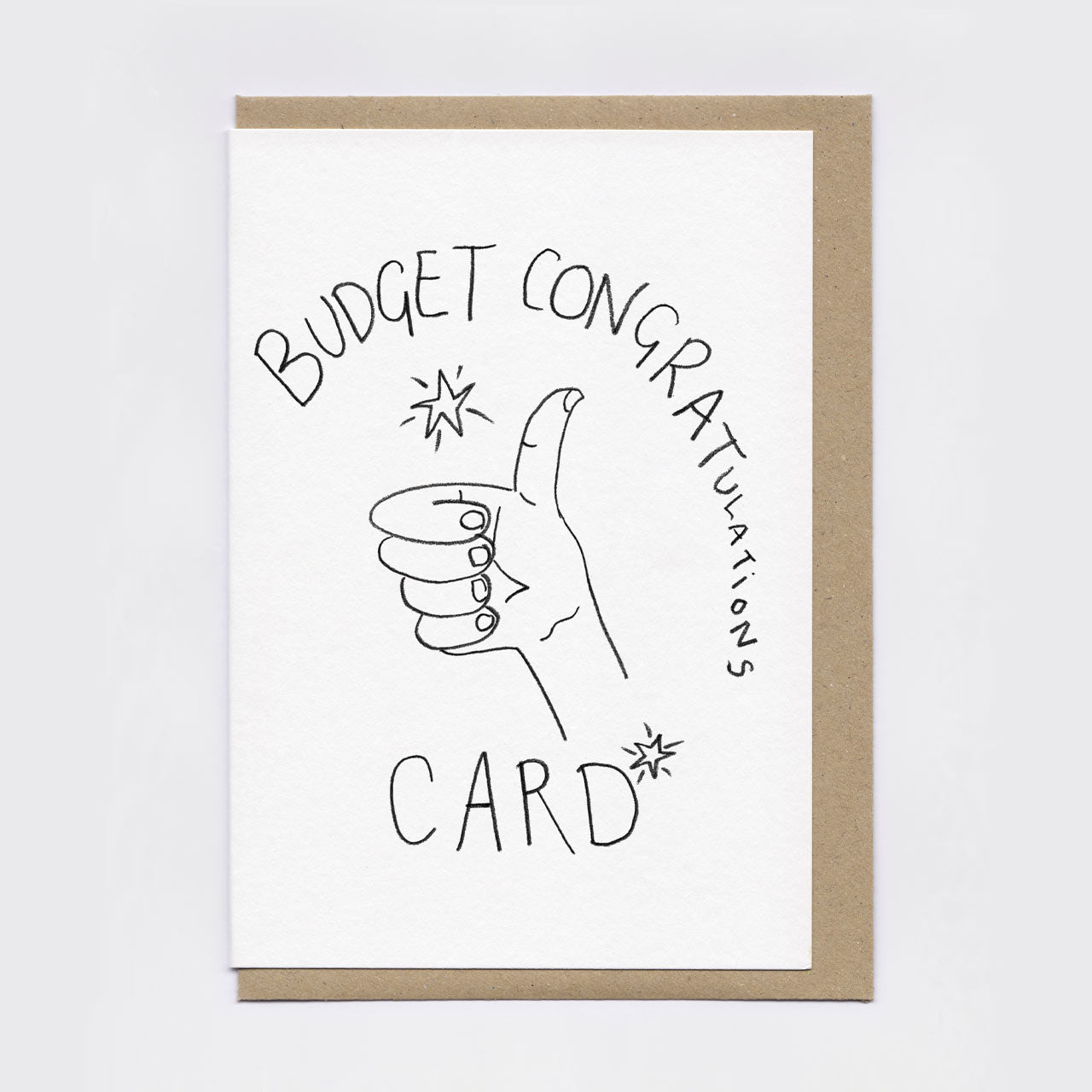 Budget Congrats Card