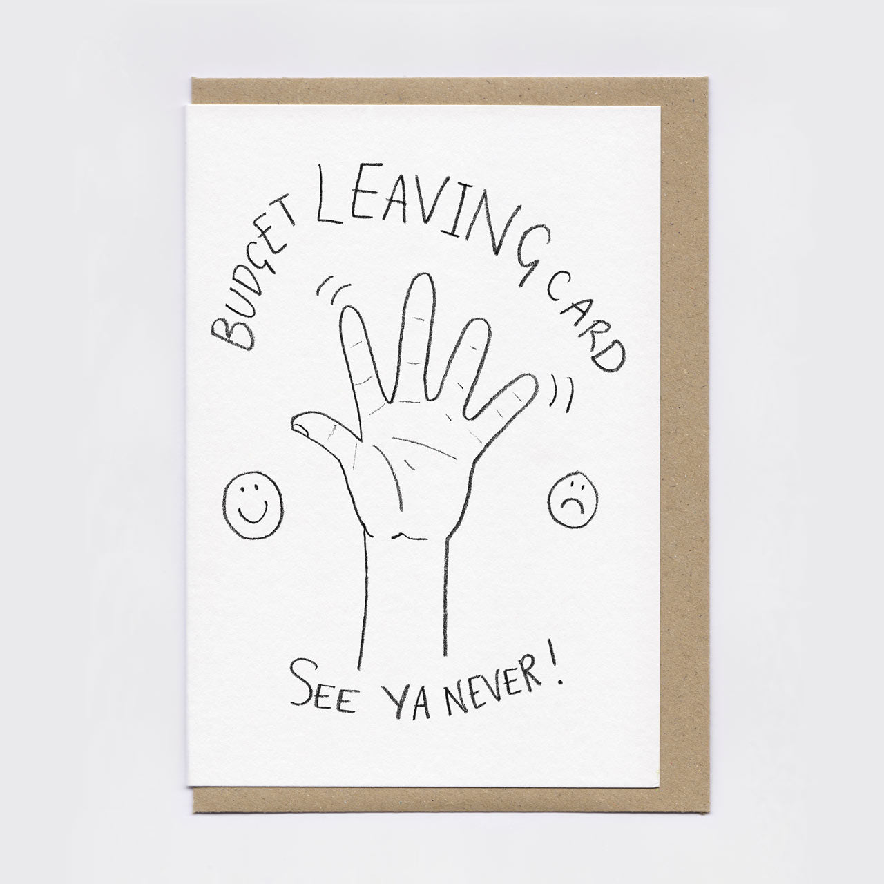 Budget Leaving Card