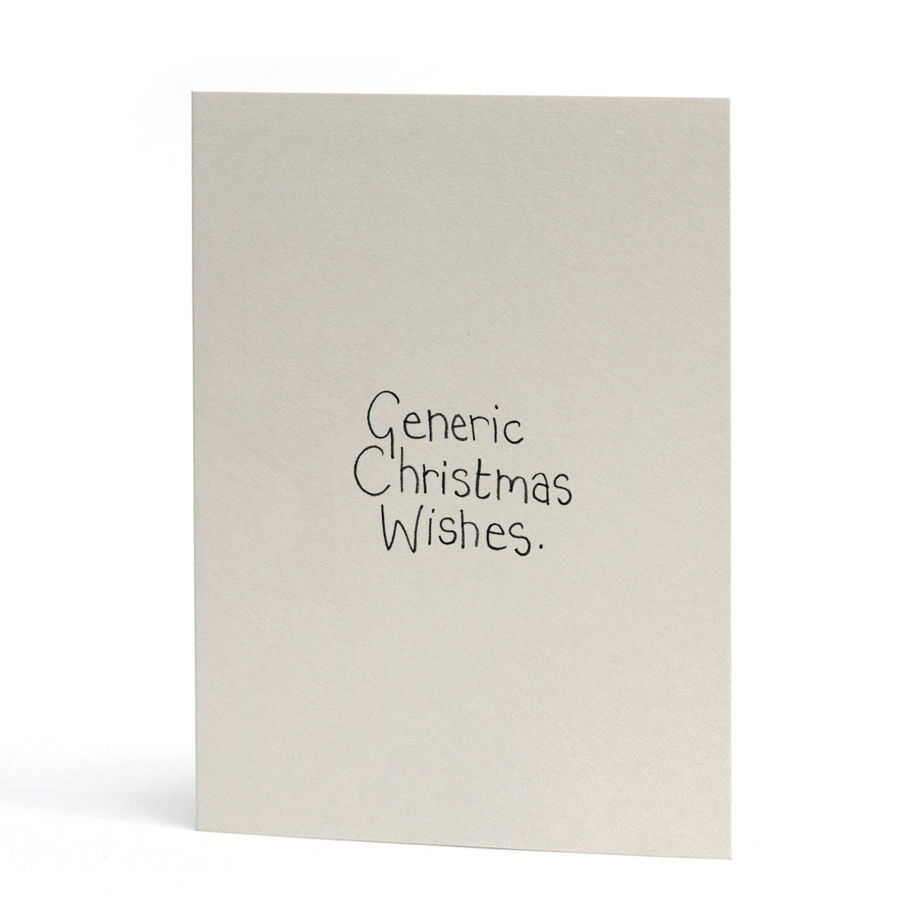 Generic Christmas Wishes Card