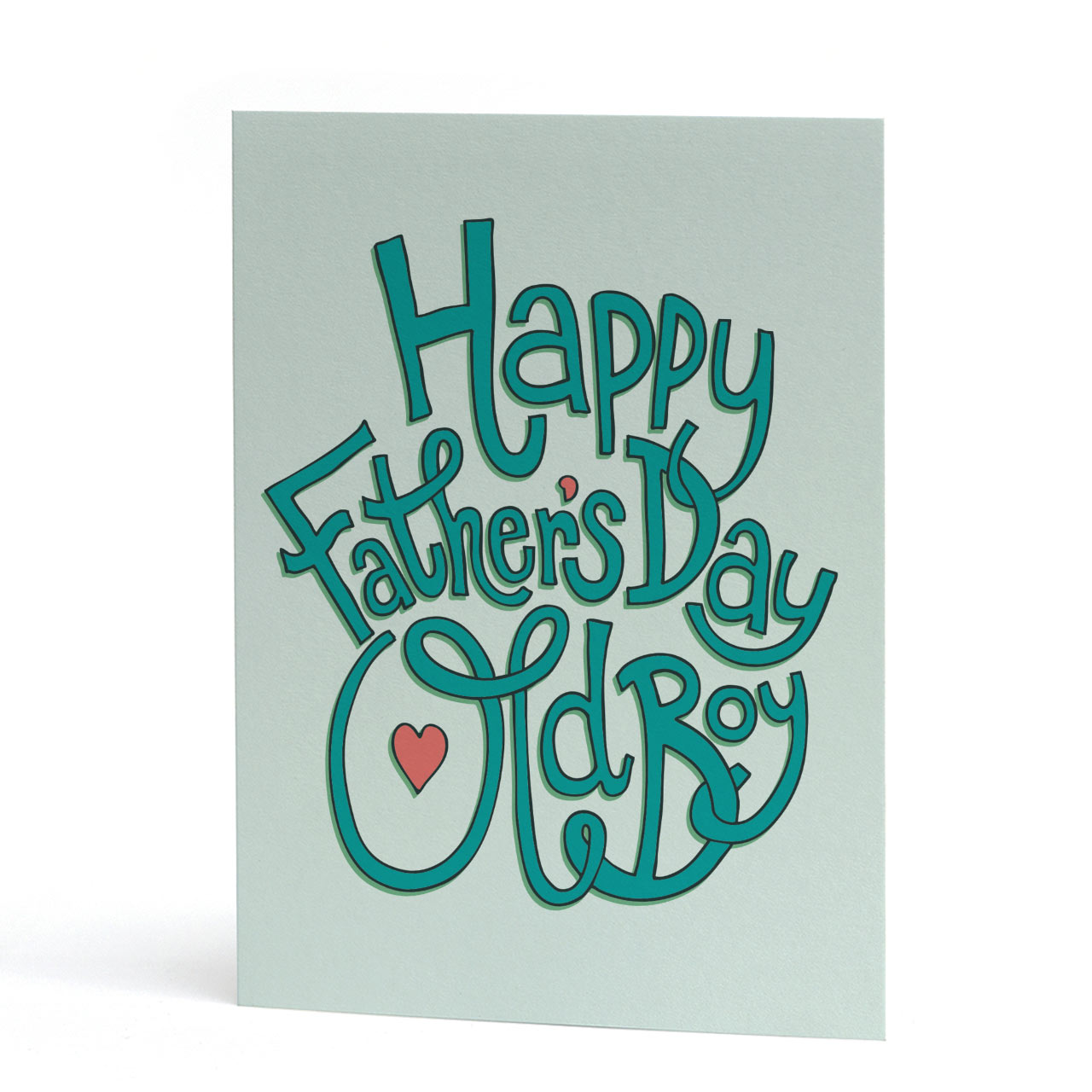 Father's Day Old Boy Card