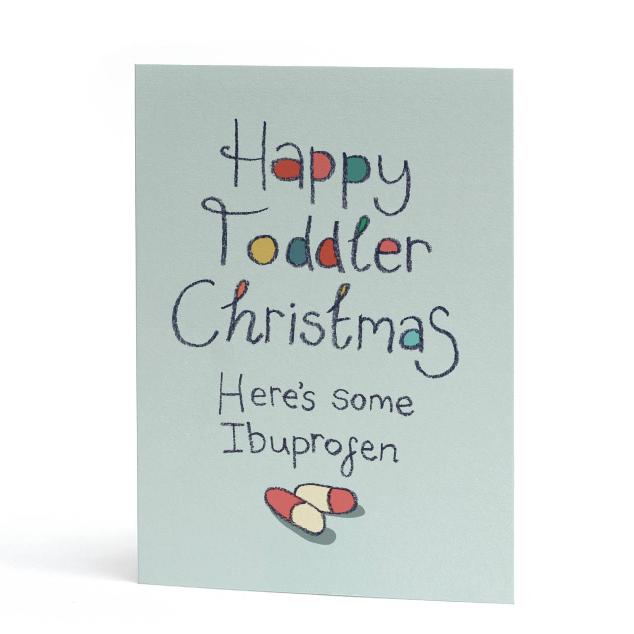 Happy Toddler Christmas Card