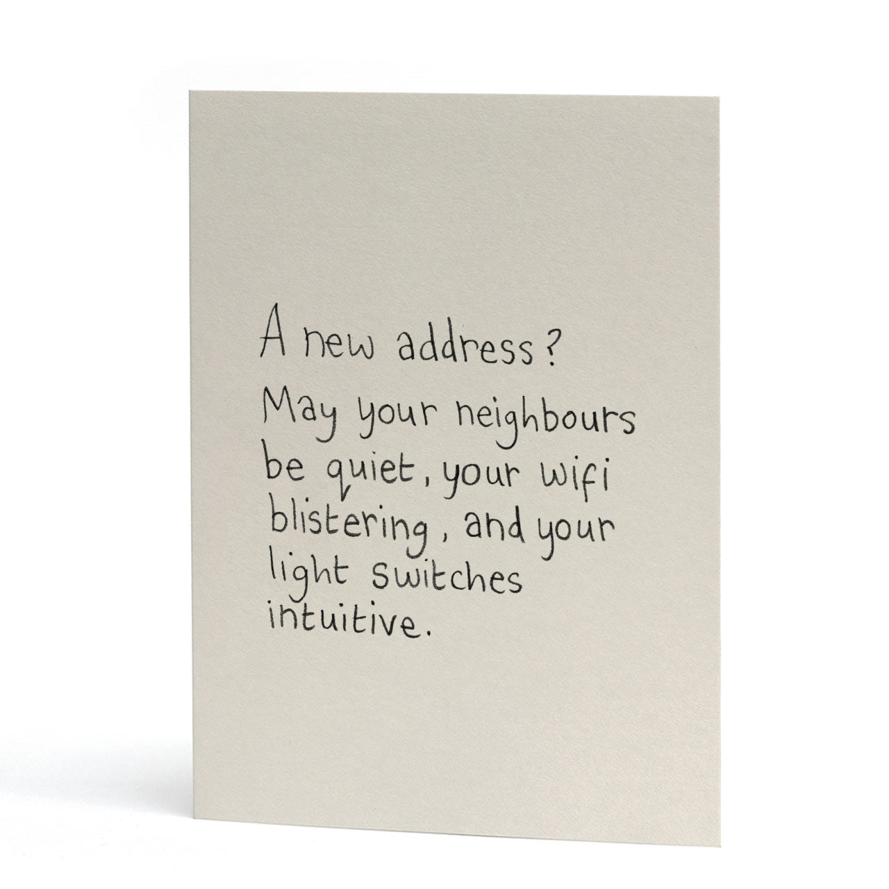 Intuitive Switches New Home Card