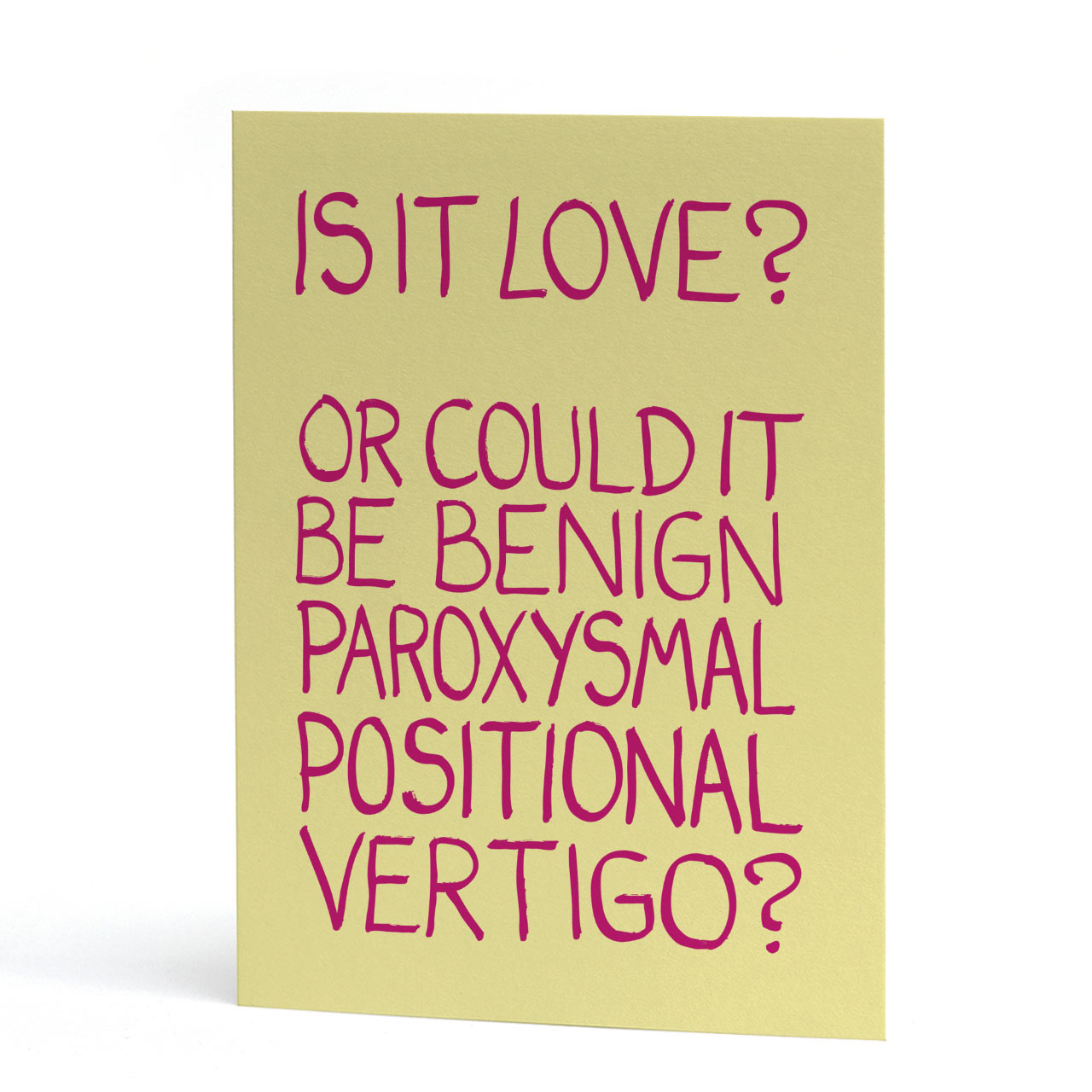 Is It Love Card