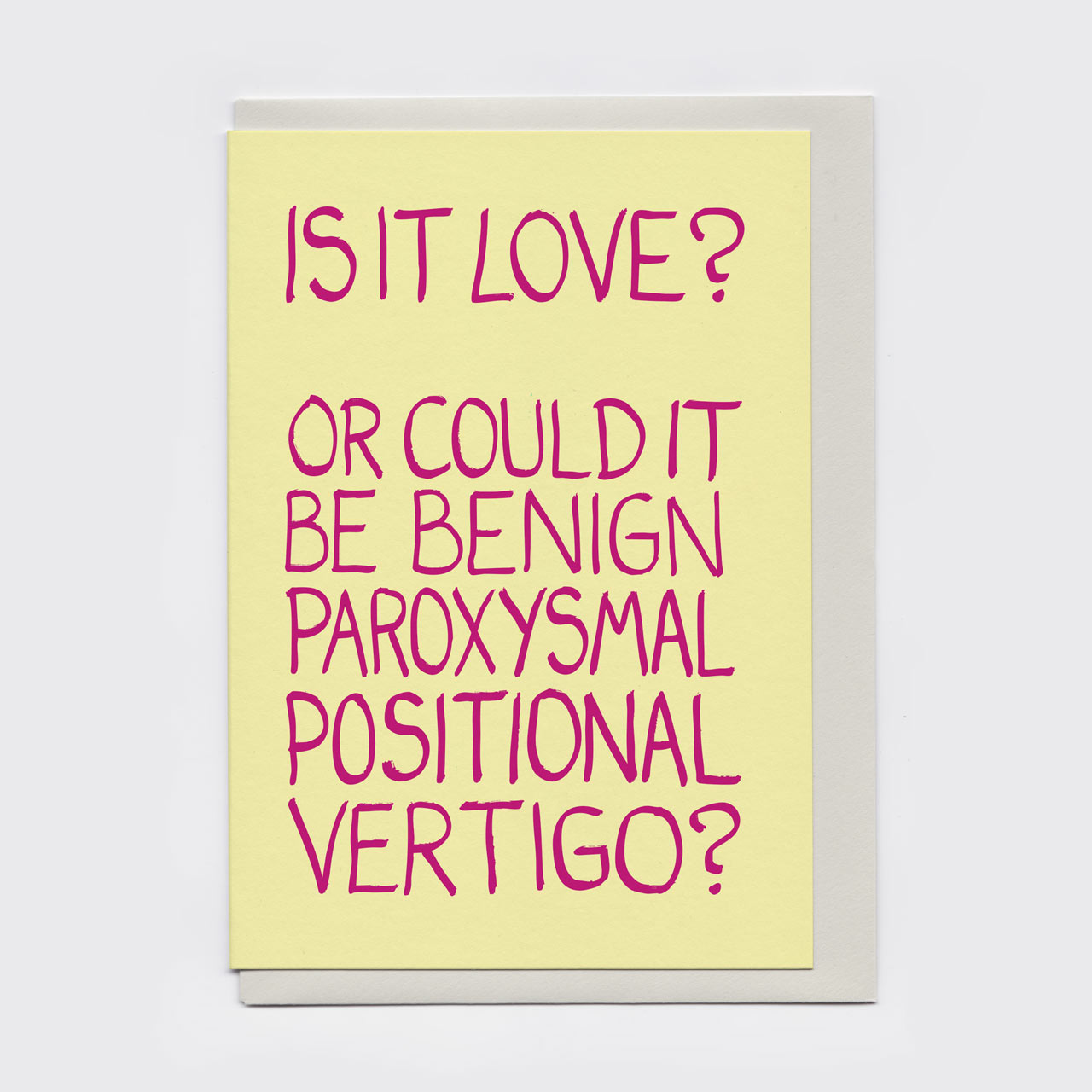 Is It Love Card