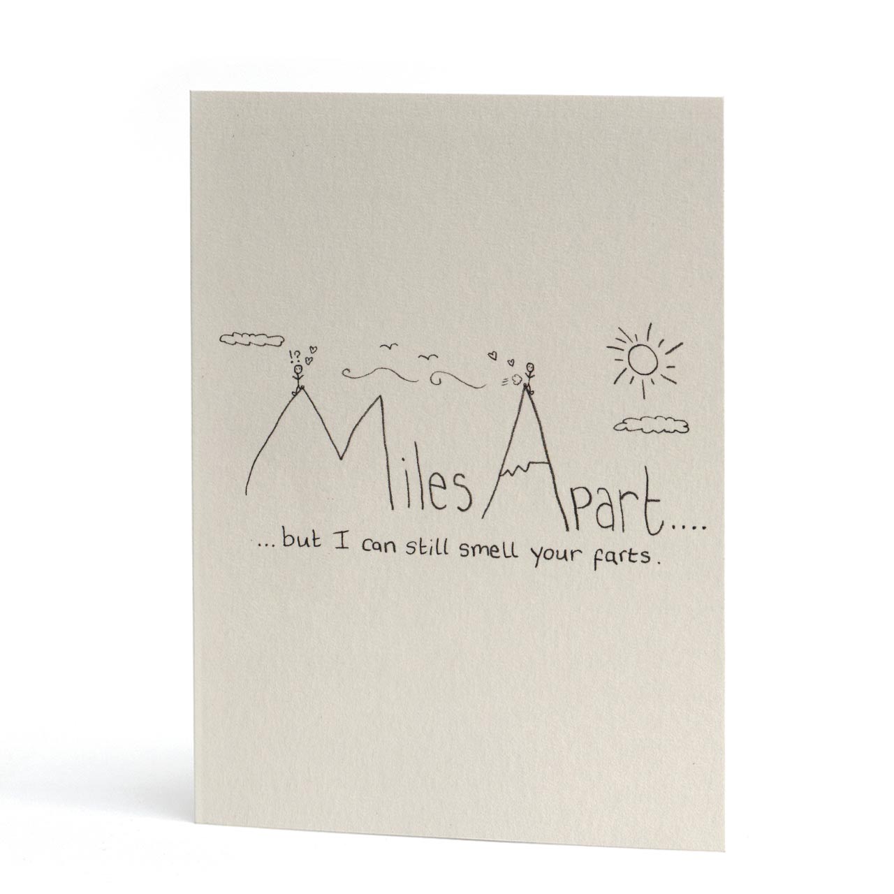 Miles Apart... but Greeting Card