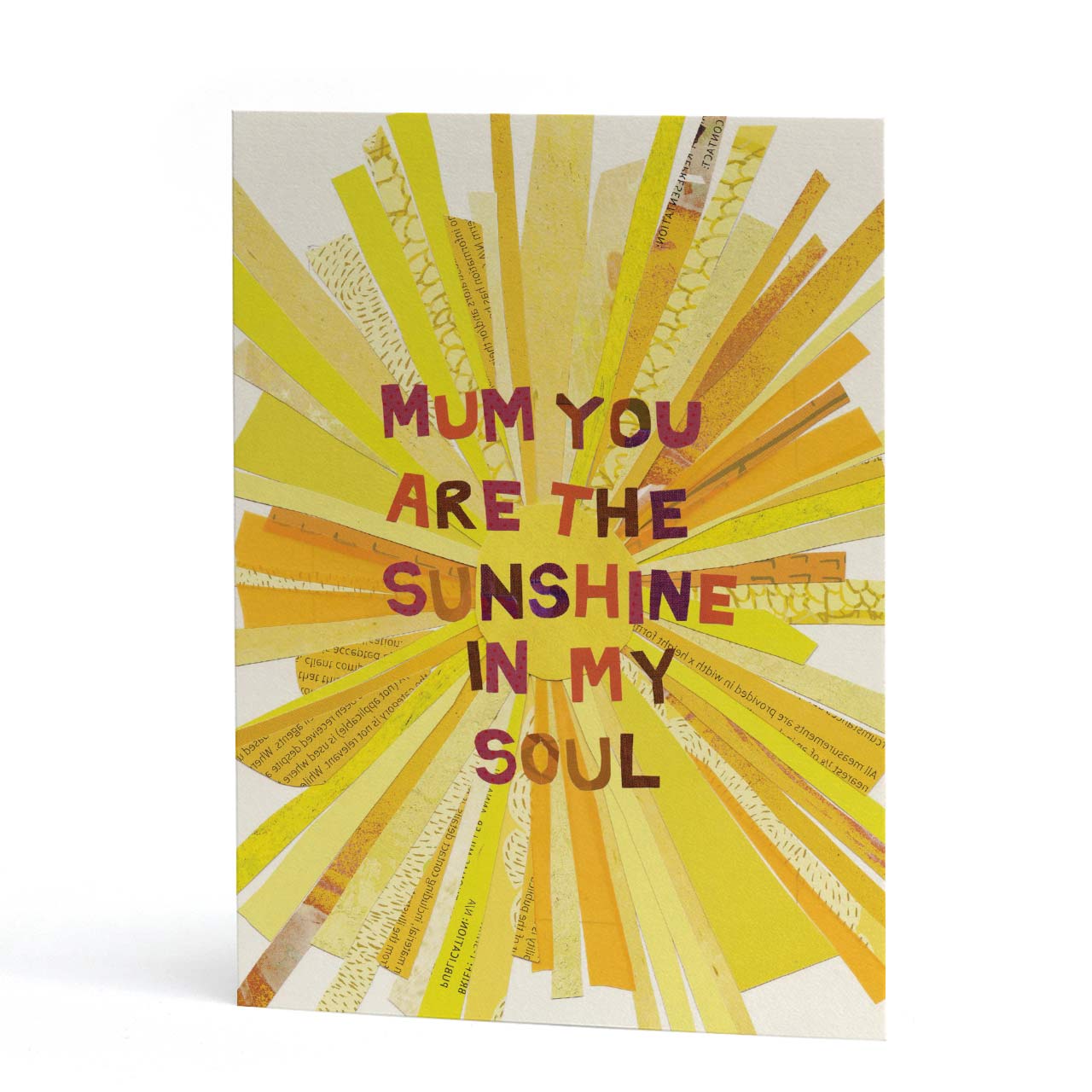 Mum Sunshine Soul Card
