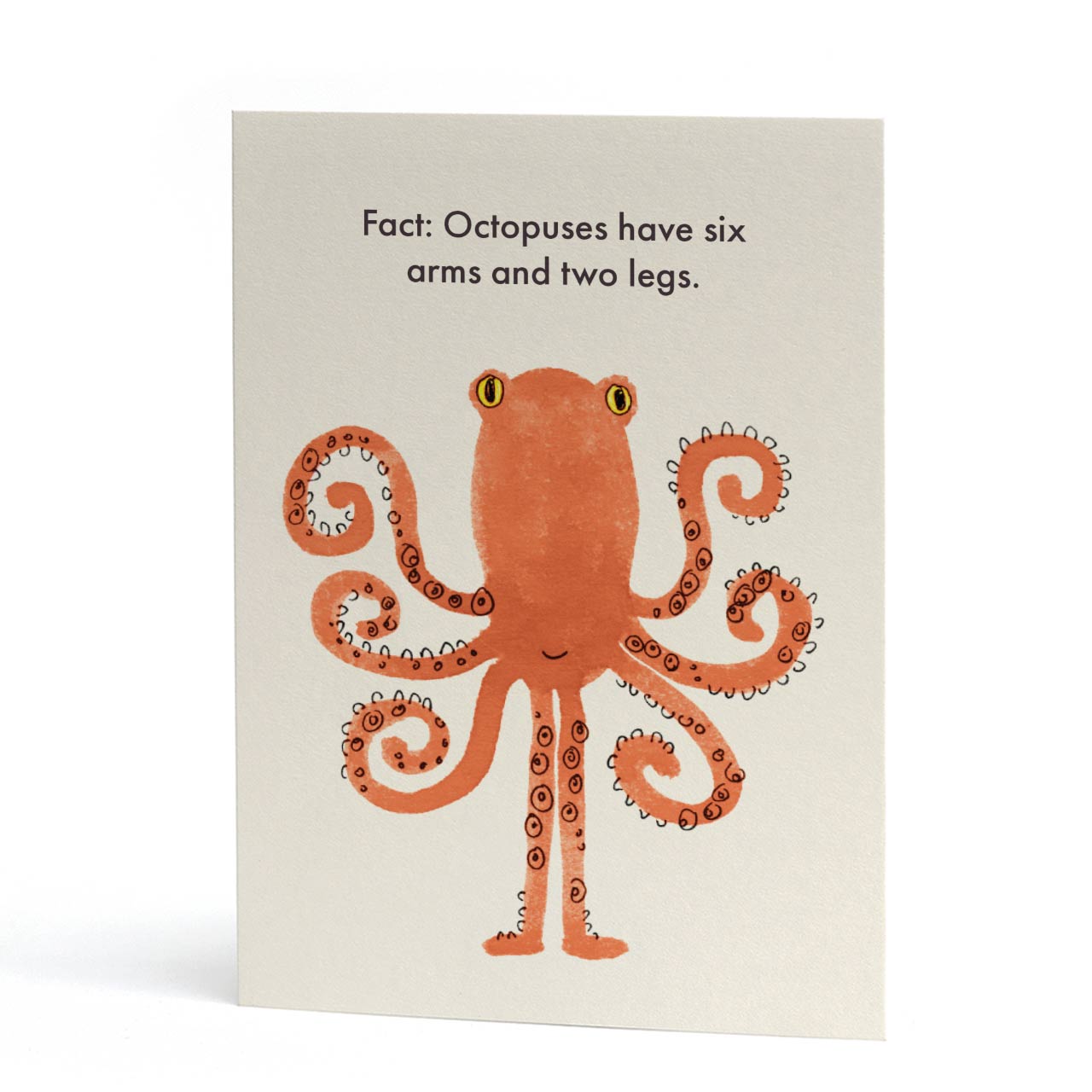 Octopuses Fact Card