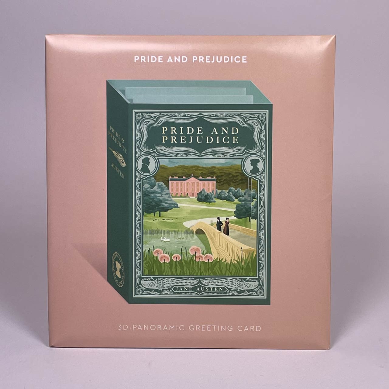 3D Pride and Prejudice Panoramic Greeting Card - SAMPLES SALE