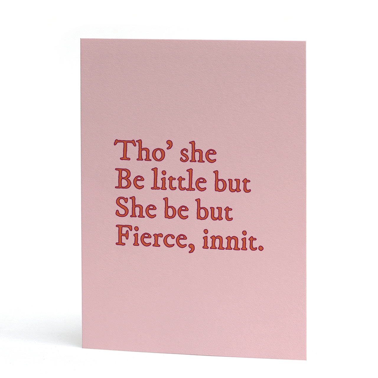 Fierce Innit Card