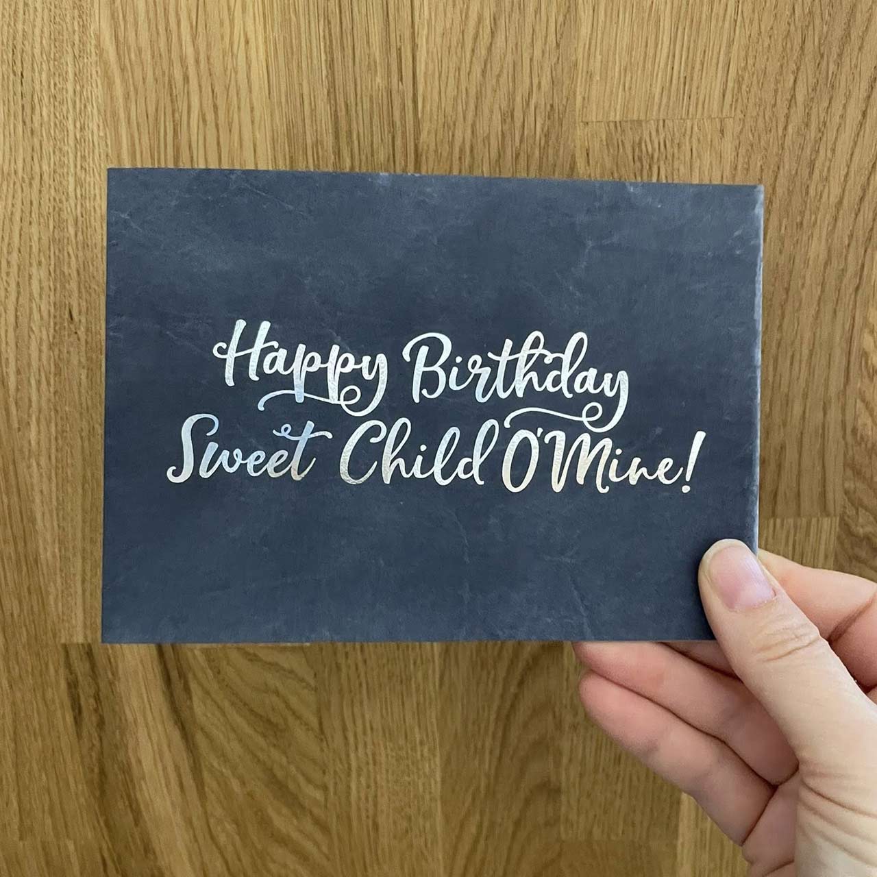 Sweet Child of Mine Card SUPER SECONDS