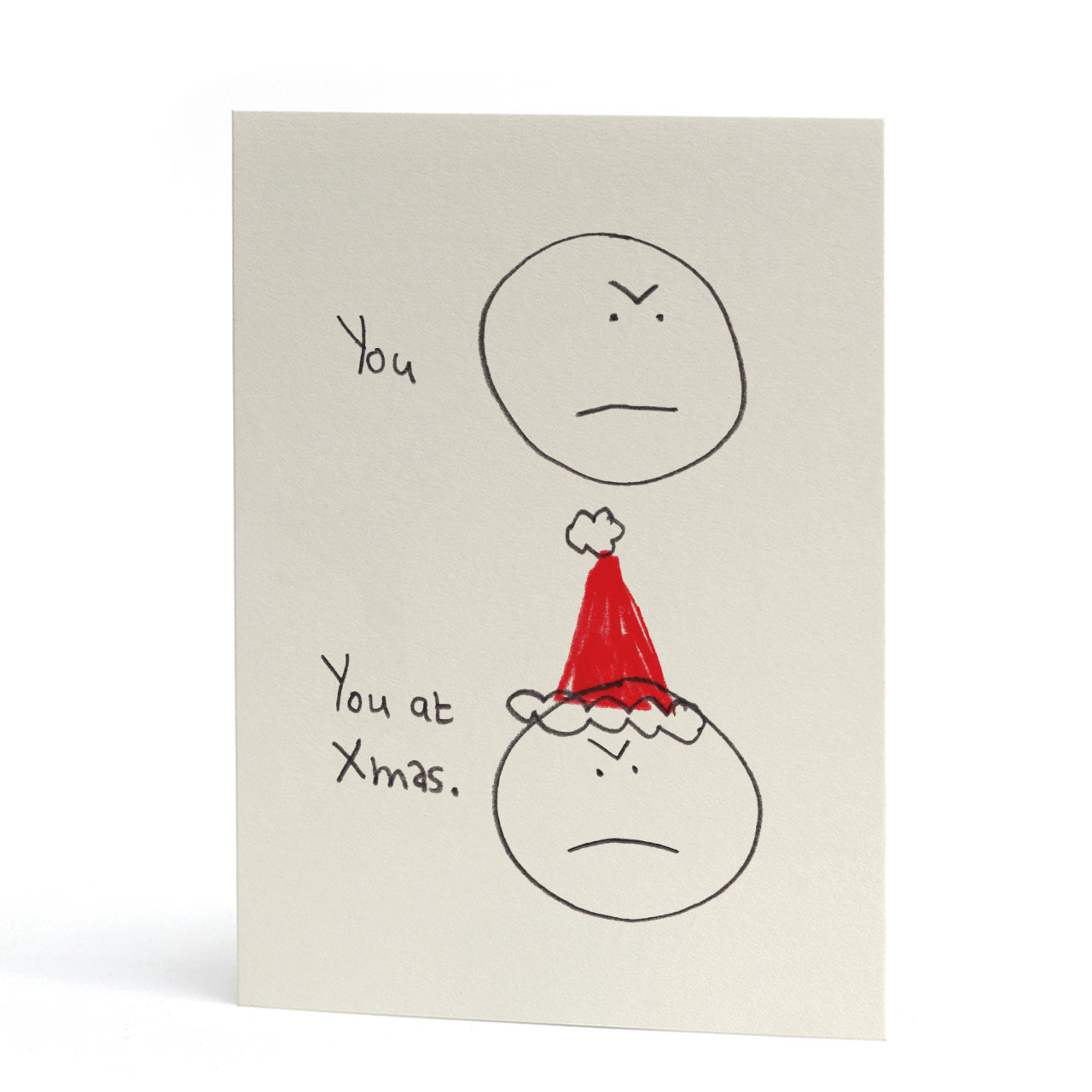 You at Christmas Card