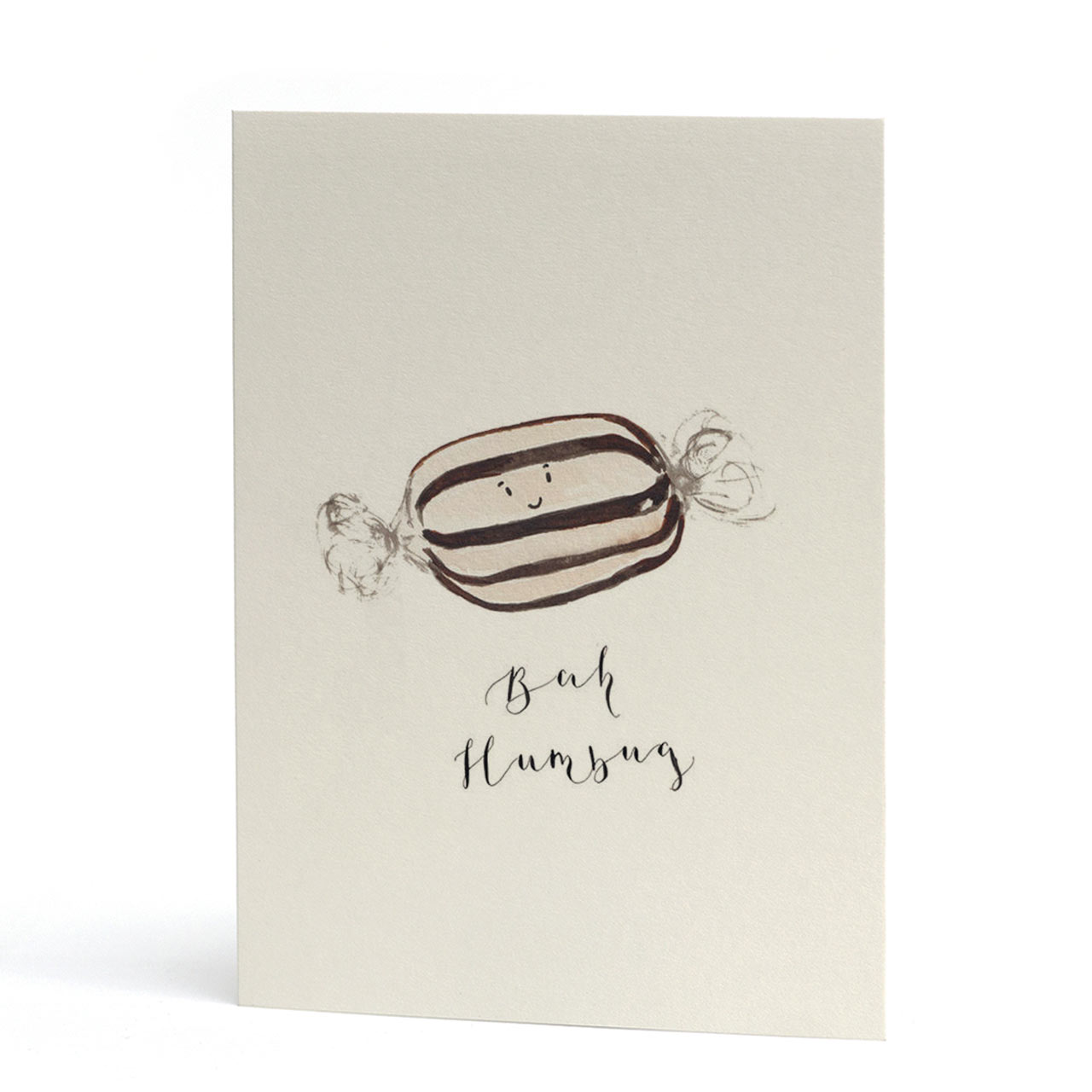 Bah Humbug Sweet Christmas Card