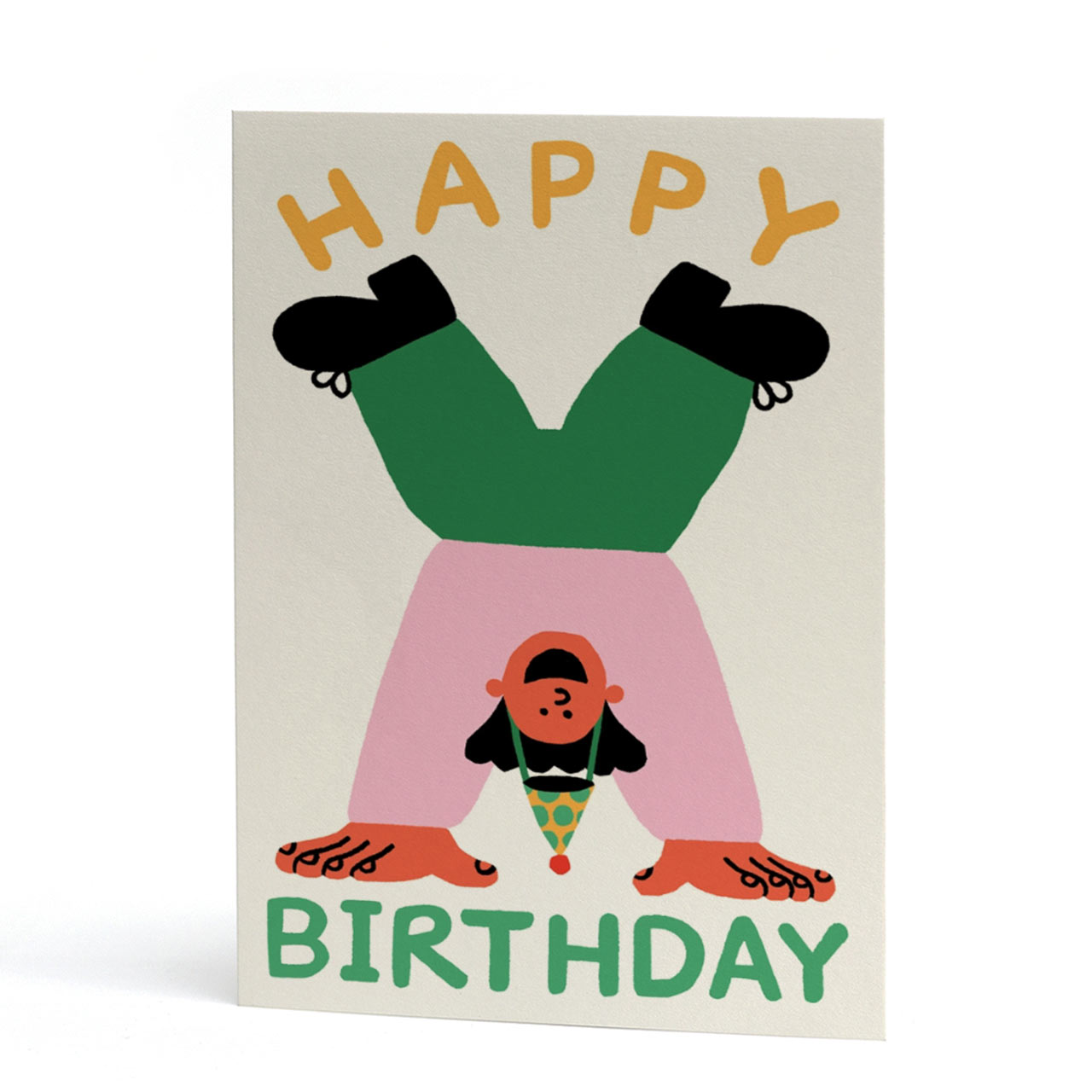 Birthday Handstand Card