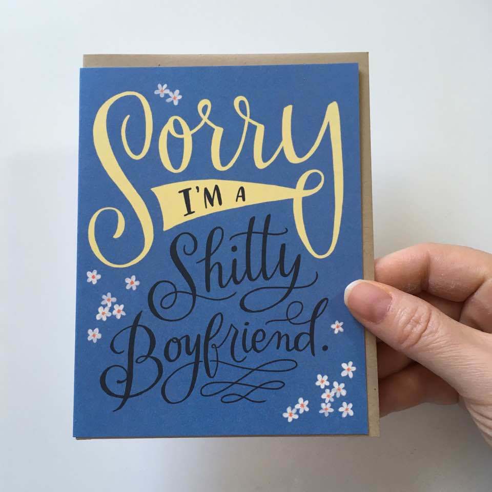 Shitty Boyfriend Card