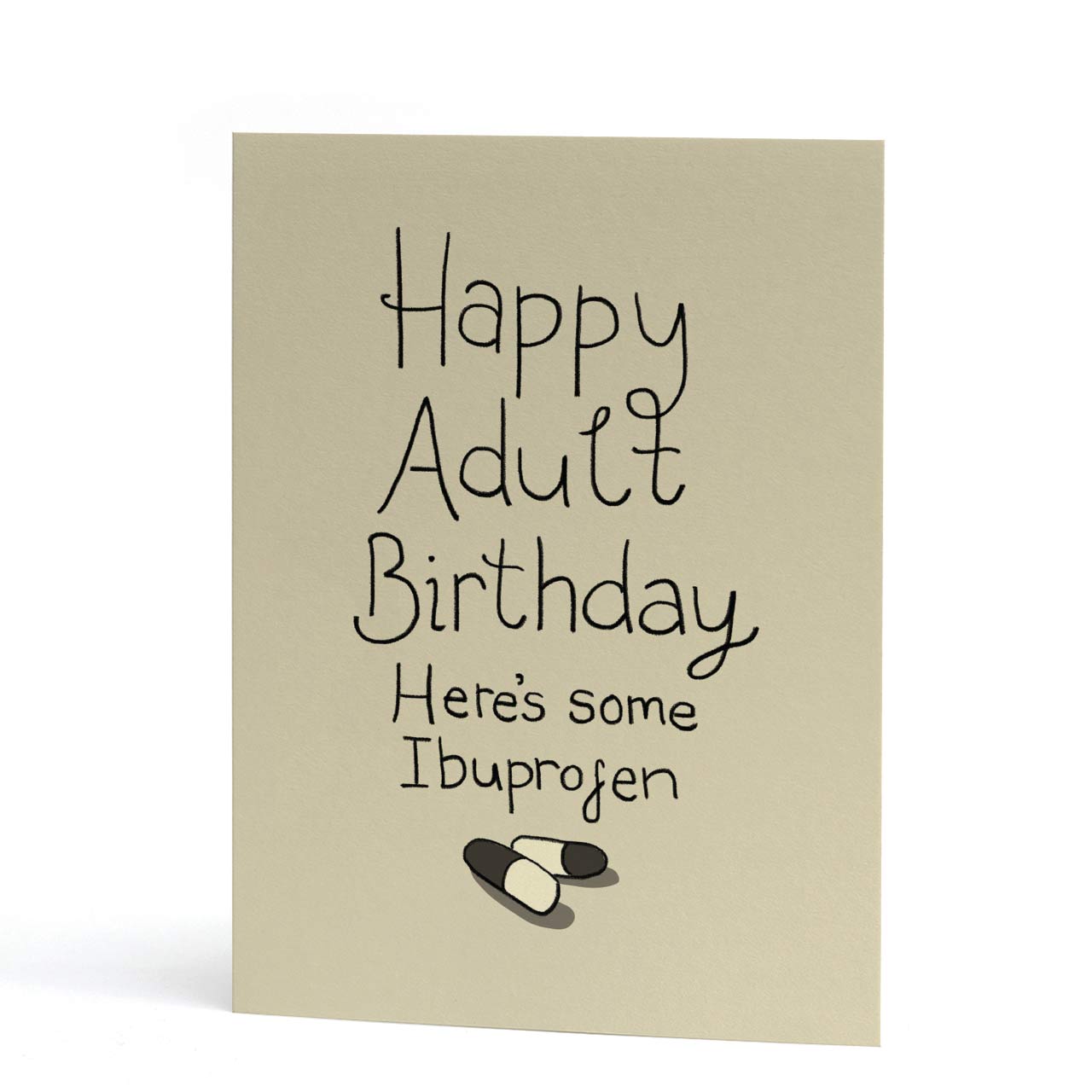 Happy Adult Birthday Greeting Card