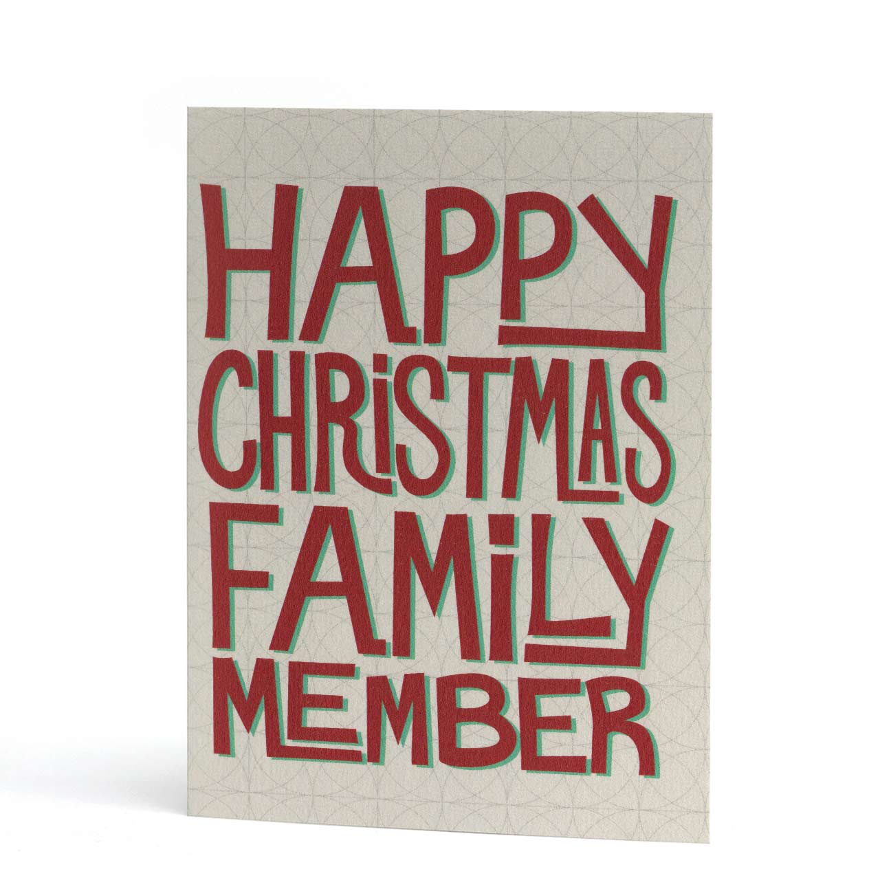Family Member Christmas Card