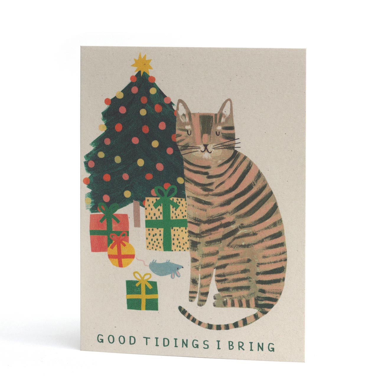 Good Tidings I Bring Christmas Greeting Card