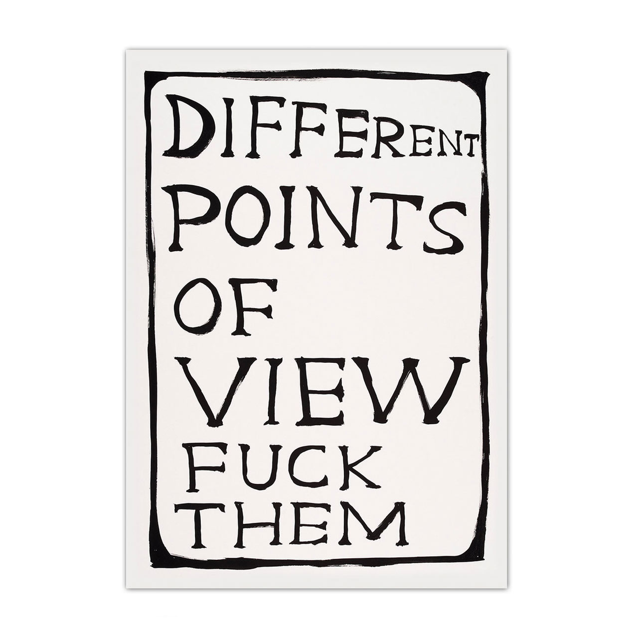 Different Points of View Postcard