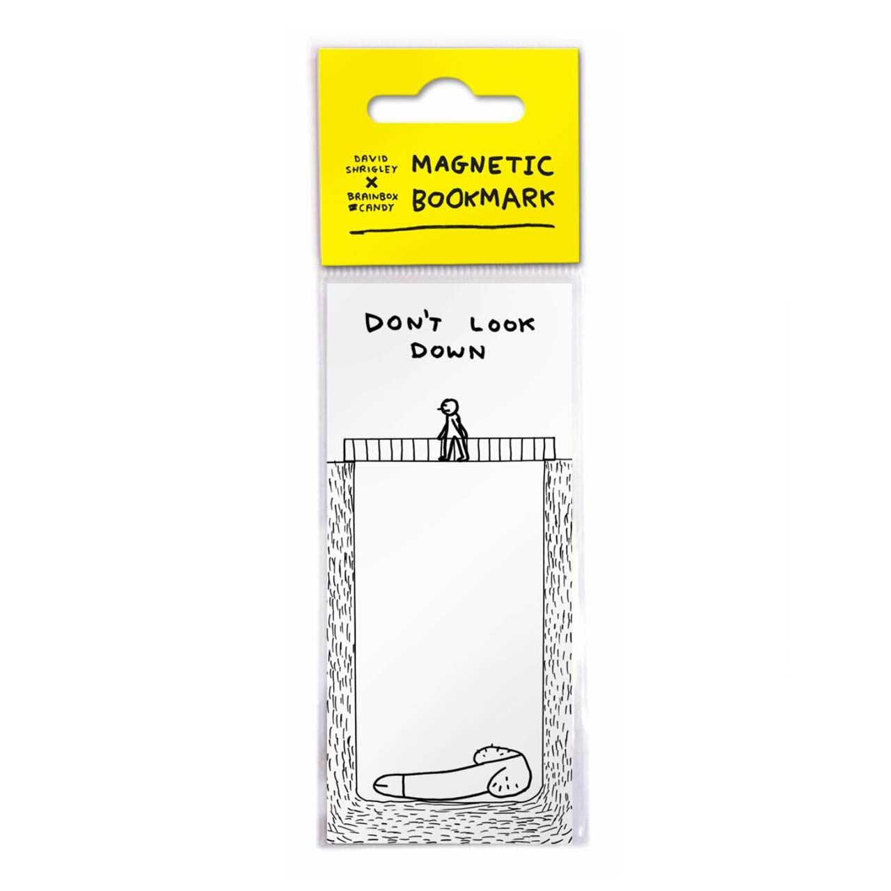 Don't Look Down Magnetic Bookmark
