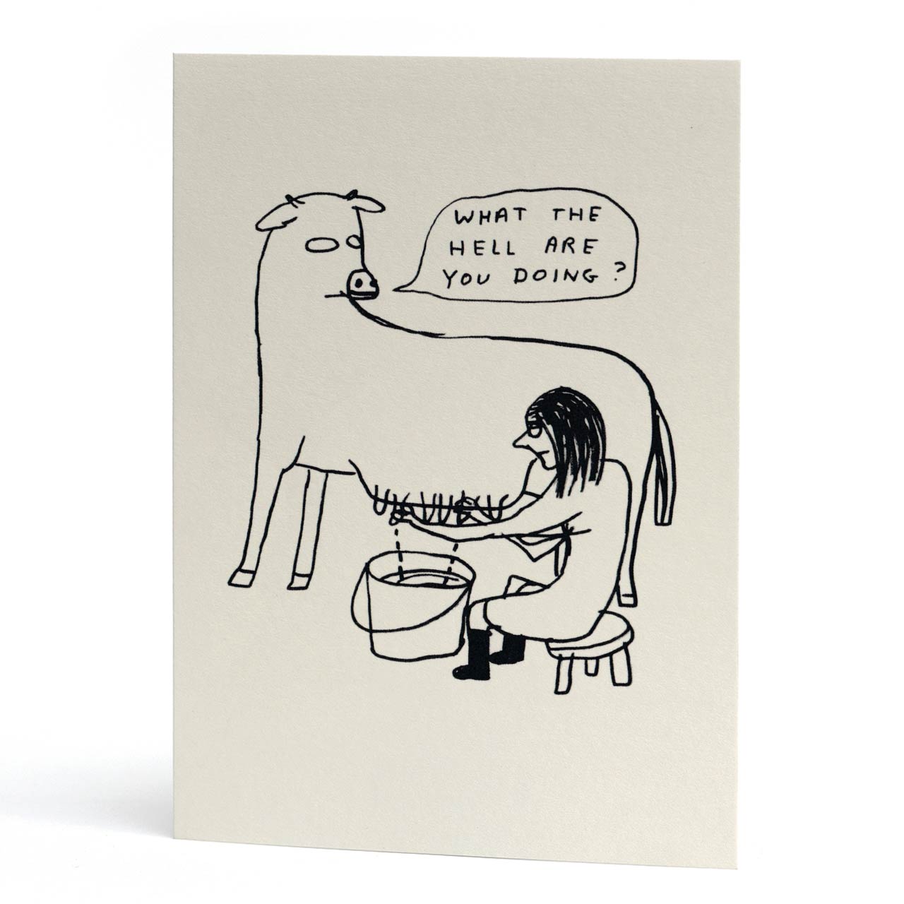 What are You Doing Greeting Card