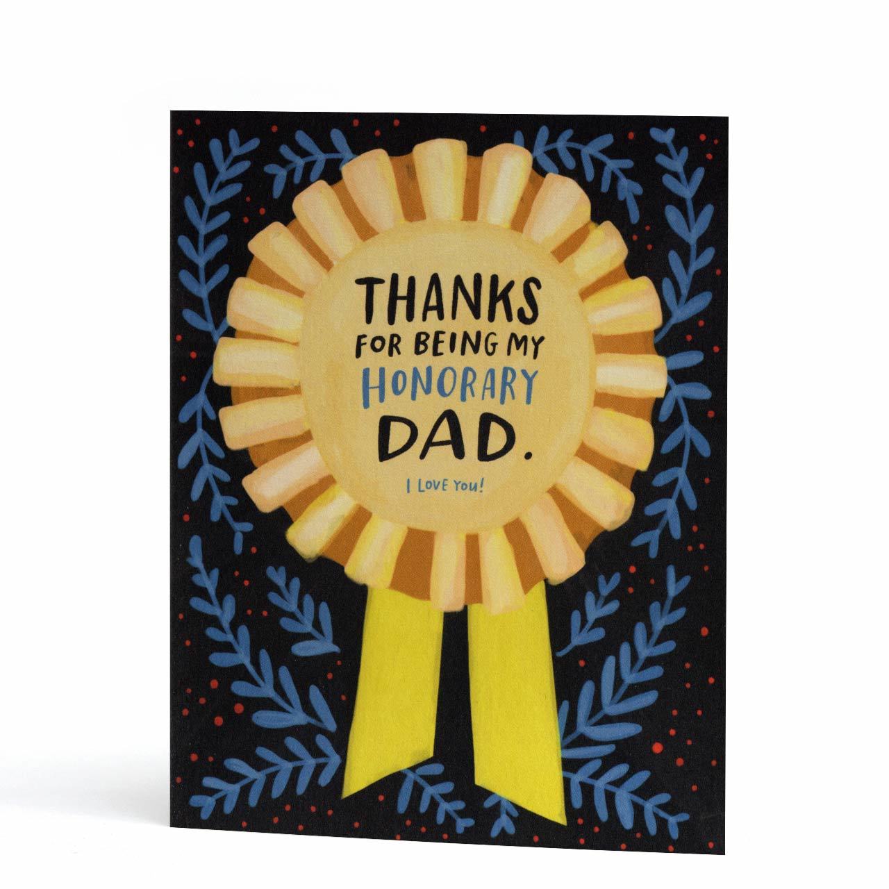 Honorary Dad Father's Day Greeting Card