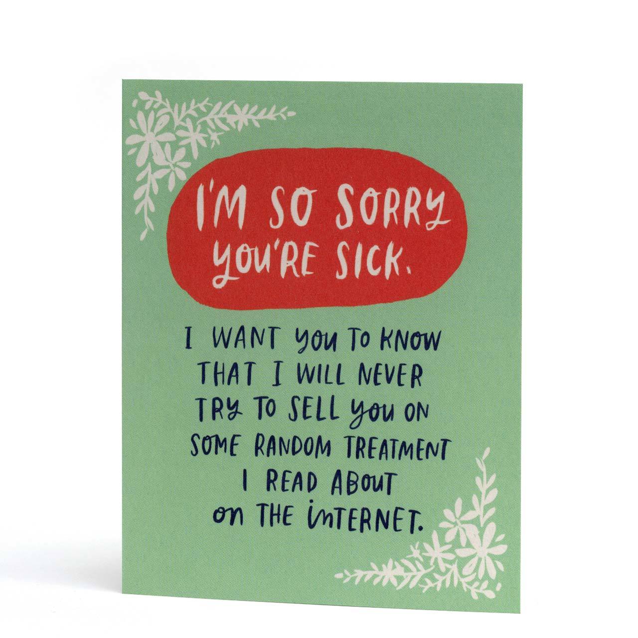 Treatment on the Internet Empathy Greeting Card