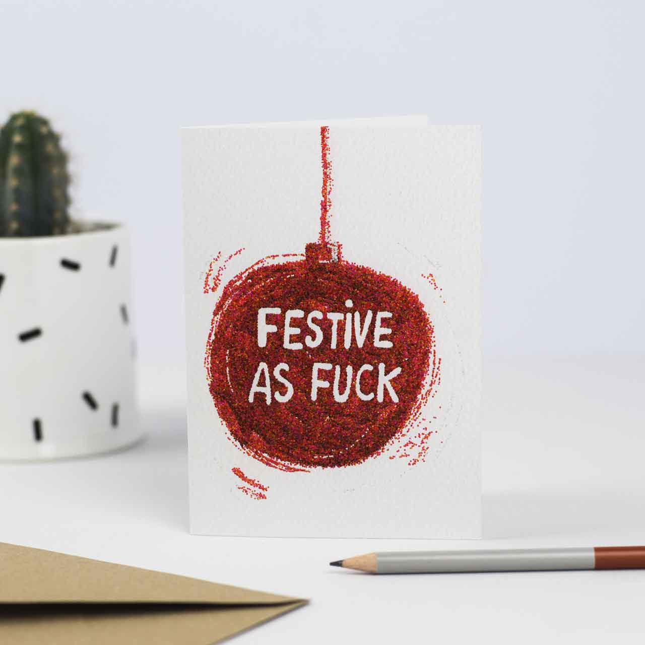 Festive As... Six Card Christmas Pack