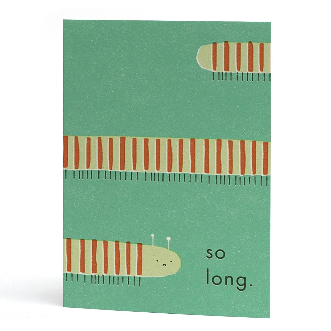 So Long Leaving Card