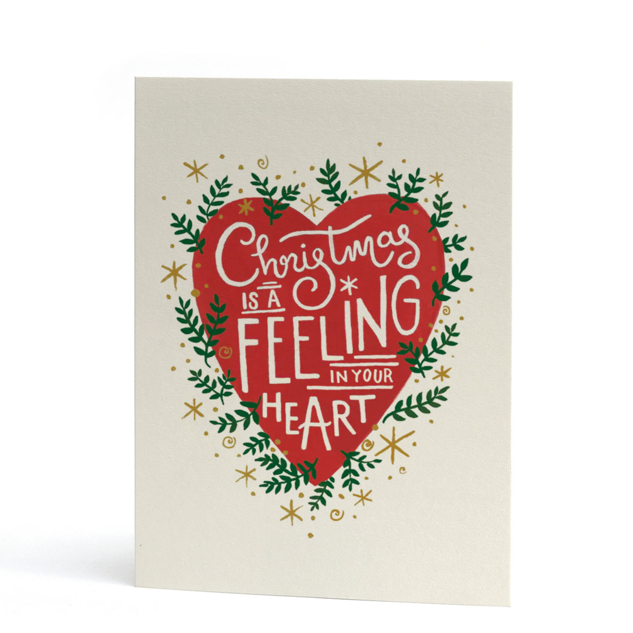 Christmas is a Feeling in Your Heart Card