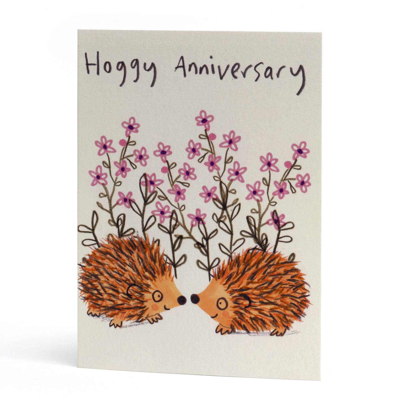 Hoggy Anniversary Greeting Card