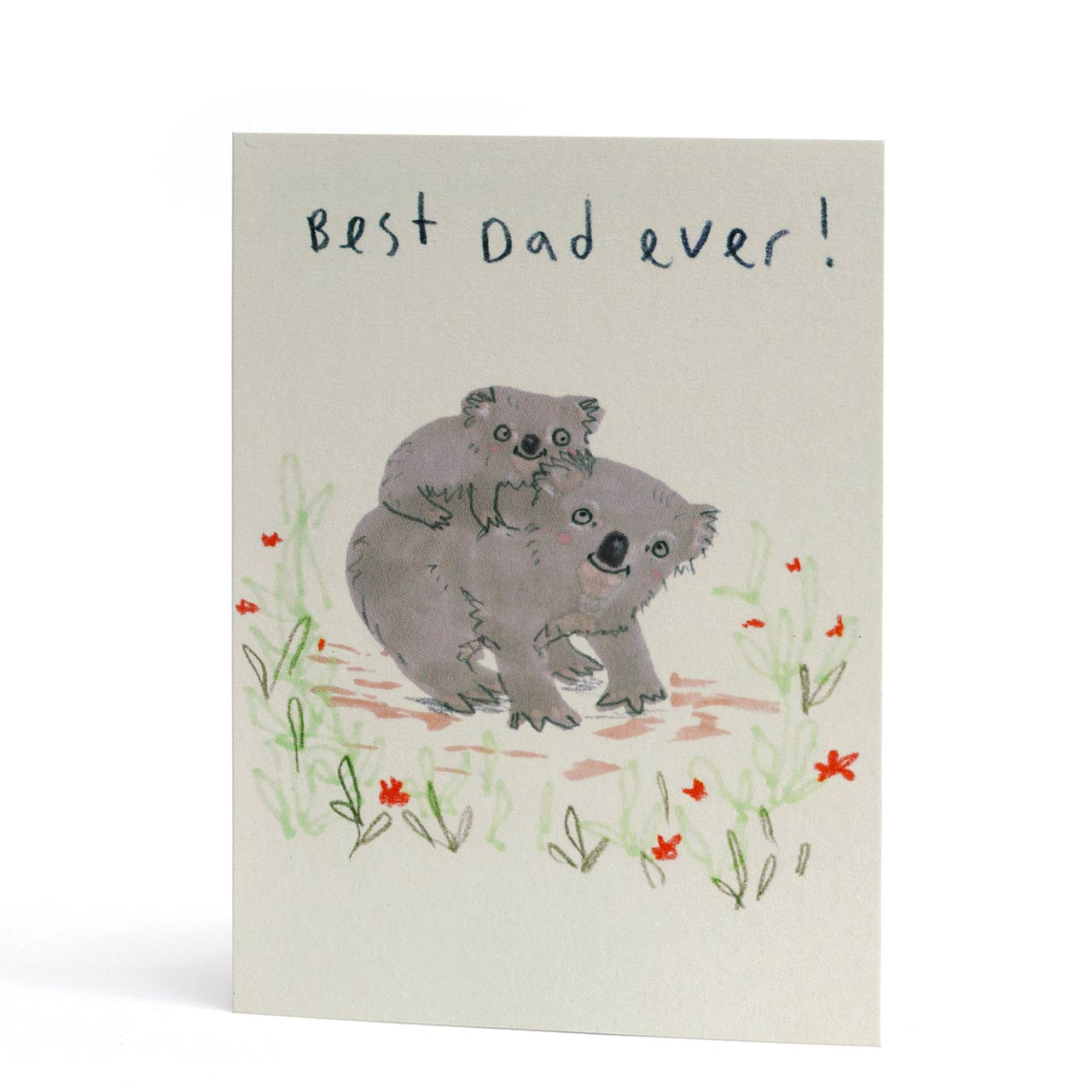 Koala Best Dad Ever Greeting Card