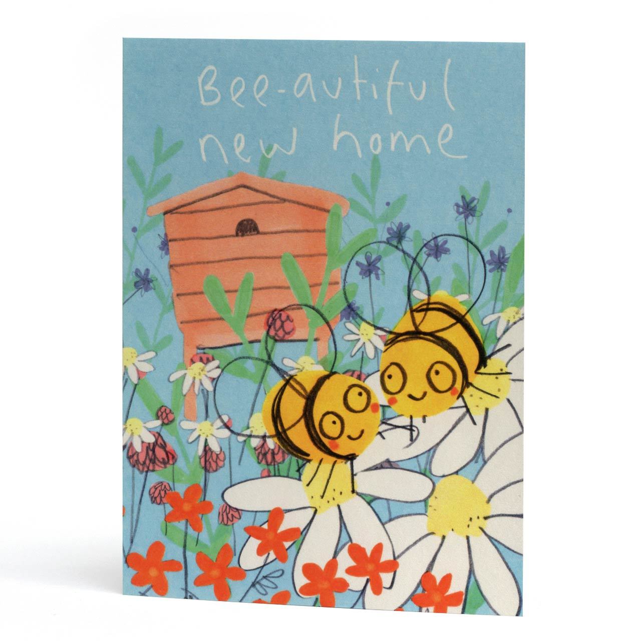 Bee-autiful New Home Greeting Card