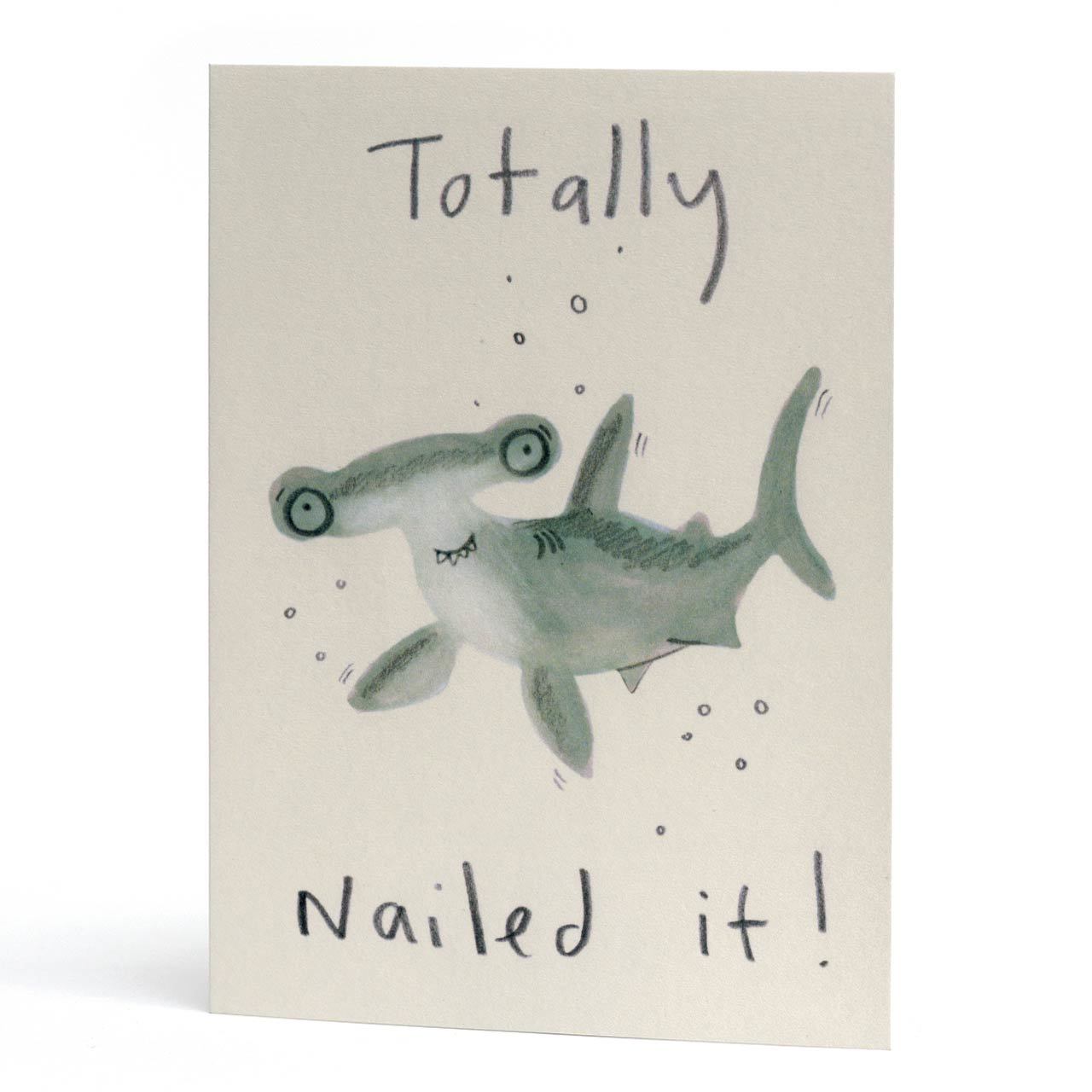 Totally Nailed It Greeting Card