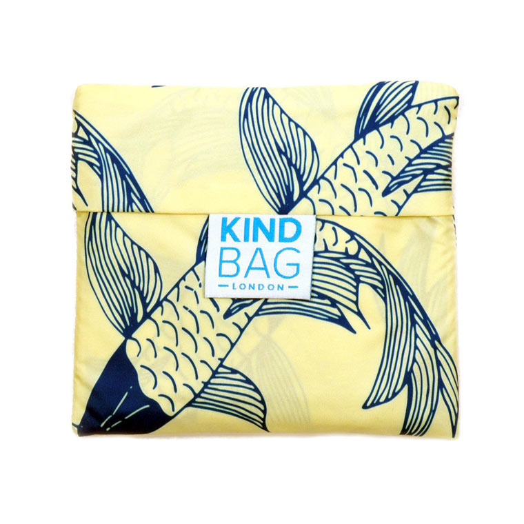 Koi Fish 100% Recycled Reusable Kind Bag