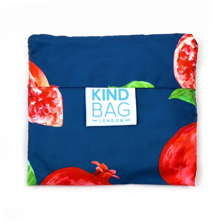 Pomegranate 100% Recycled Reusable Kind Bag