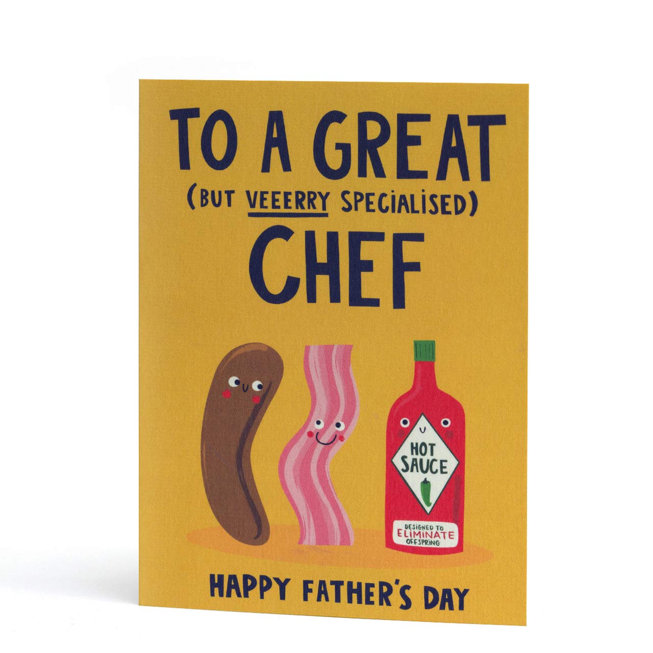Specialised Chef Father's Day Greeting Card