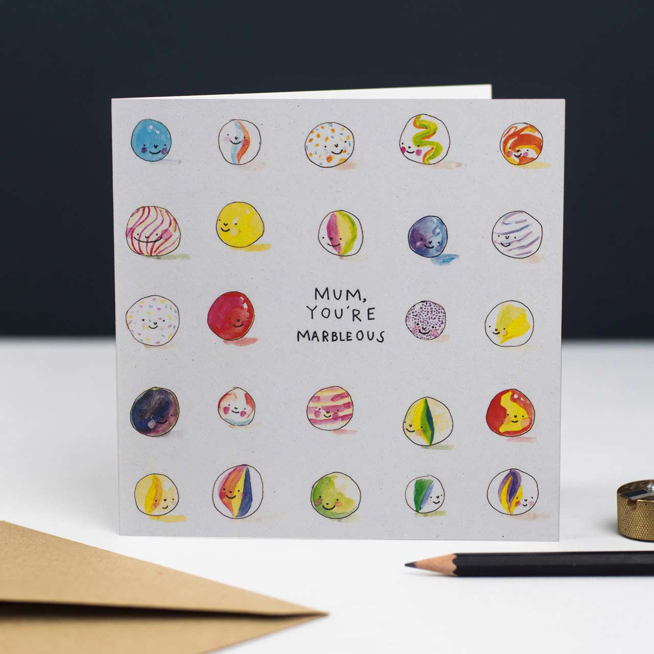 Mum, You're Marbleous Greeting Card