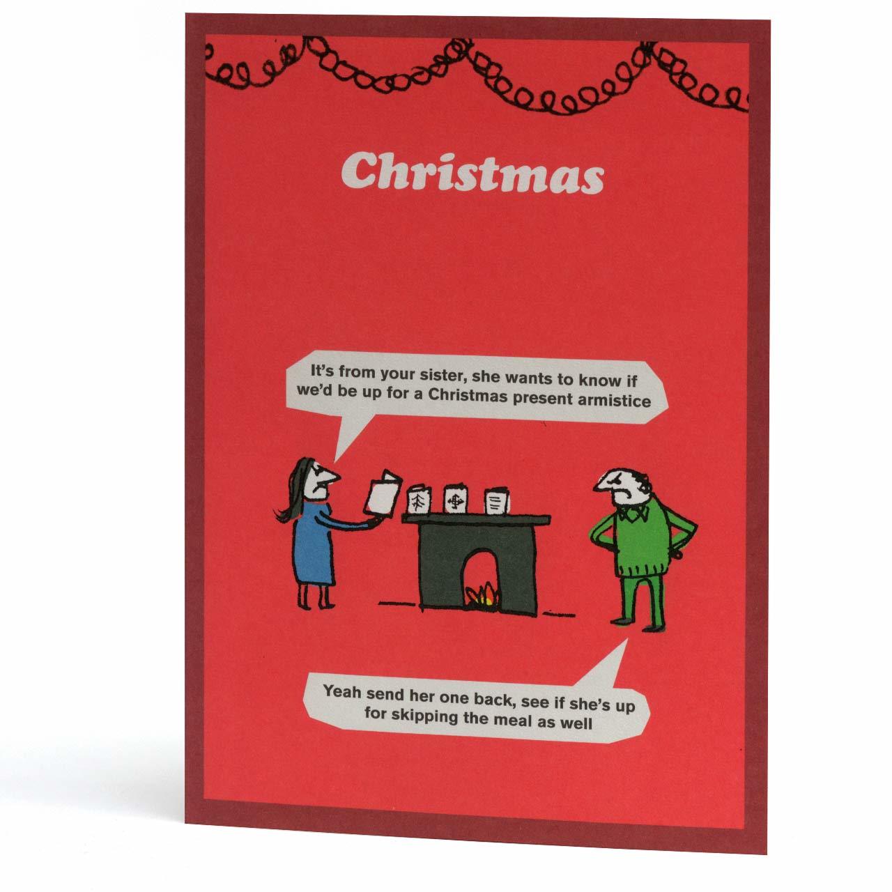 Christmas Armistice Greeting Card