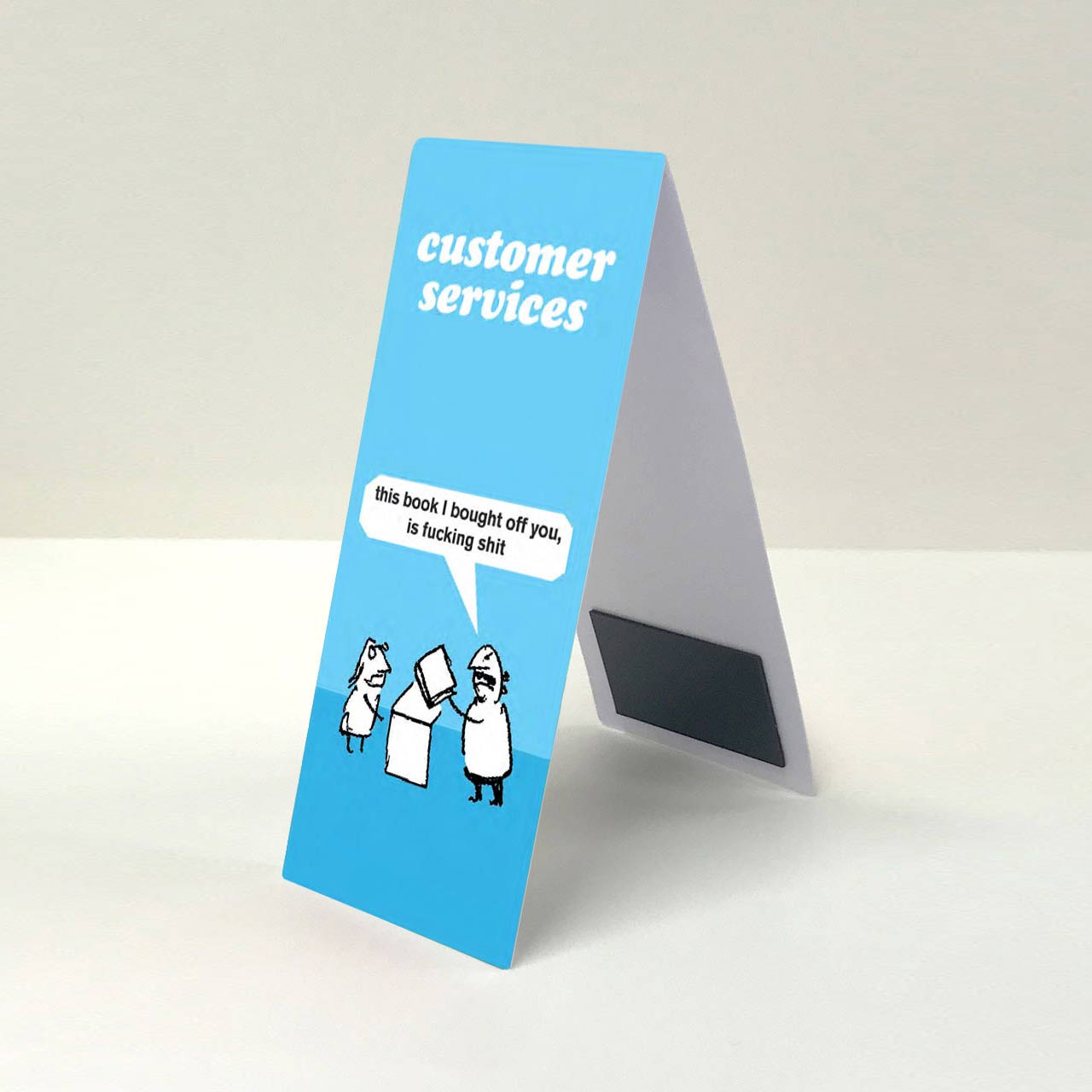 Customer Services Magnetic Bookmark
