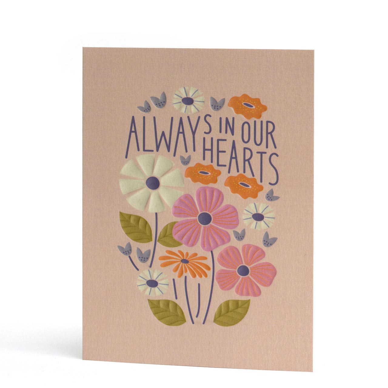 Always in Our Hearts Greeting Card