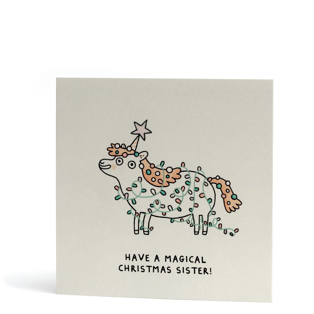 Have A Magical Christmas Sister Greeting Card
